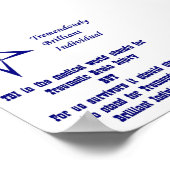 Brillianz Poster (Ecke)