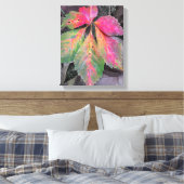 Brillianz unter Grau - Herbstleaf Leinwanddruck (Insitu (Schlafzimmer))