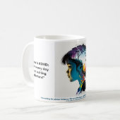 Brillianz von ADHS Kaffeetasse (Vorderseite Links)