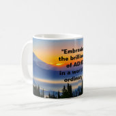 Brillianz von ADHS Kaffeetasse (Vorderseite Links)
