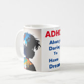 Brillianz von ADHS Kaffeetasse (Vorderseite Links)