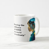 Brillianz von ADHS Kaffeetasse (VorderseiteRechts)