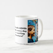 Brillianz von ADHS Kaffeetasse (VorderseiteRechts)
