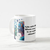 Brillianz von ADHS Kaffeetasse (Vorderseite Links)
