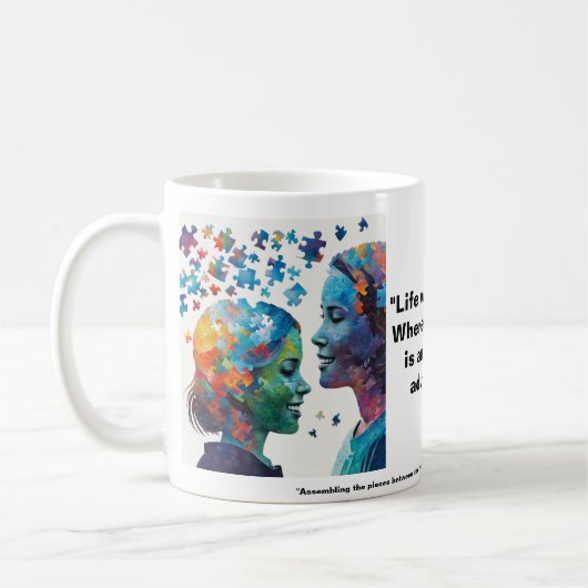 Brillianz von ADHS Kaffeetasse (Links)