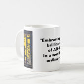 Brillianz von ADHS Kaffeetasse (Vorderseite Links)