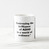 Brillianz von ADHS Kaffeetasse (Mittel)
