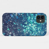 Brillo de la Turquesa Case-Mate iPhone Hülle (Rückseite (Horizontal))