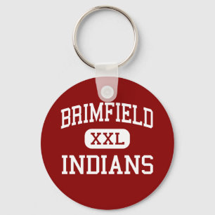 Brimfield - amerikanischer Ureinwohner - hoch - Schlüsselanhänger
