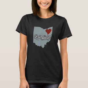 Brimfield Ohio OH Stadt Staat USA Süßes Andenken T-Shirt
