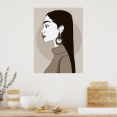 Brincos novos - old poster (Küche)