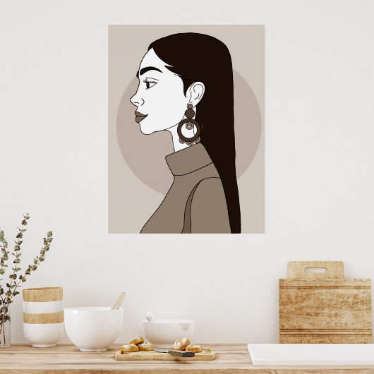 Brincos novos - old poster (Küche)