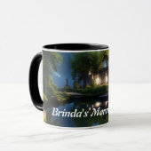 Brinda-Morgentea Tasse (Vorderseite Links)
