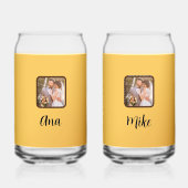 Brindis Boda novedoso Drinkware Set Dosenglas (Rückseite)