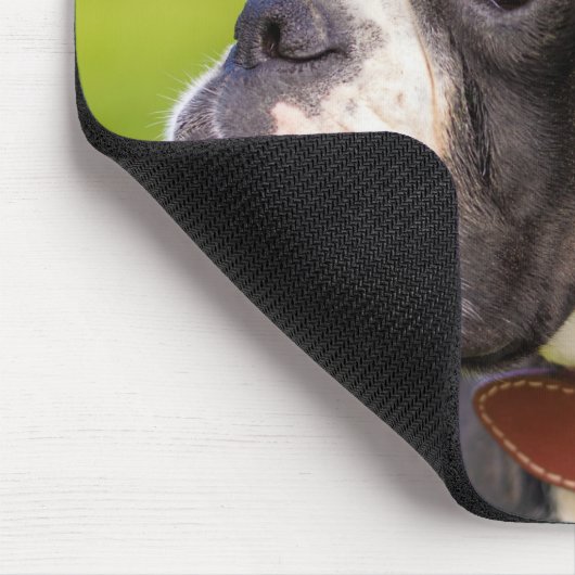 Brindle Boxer Puppy Dog Mousepad (Ecke)