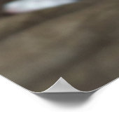 Brindle Boxer Puppy Poster (Ecke)