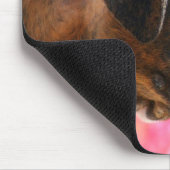 Brindle Boxerwelpe mousepad (Ecke)