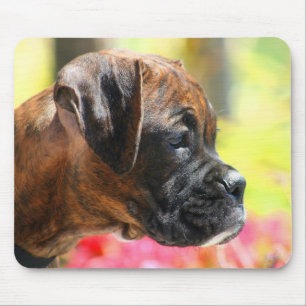Brindle Boxerwelpe mousepad