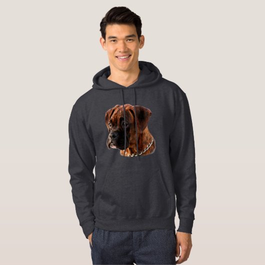 Brindle Boxerwelpe Sweatshirt (Vorne ganz)