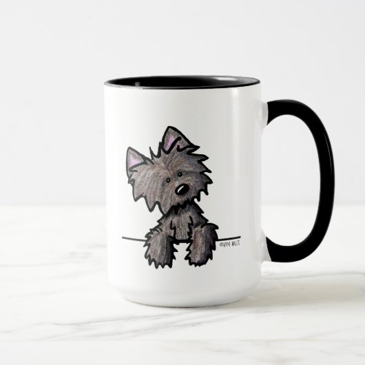 Brindle Cairn Terrier Tasse (Rechts)