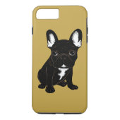 Brindle französische Bulldogge Case-Mate iPhone Hülle (Rückseite)