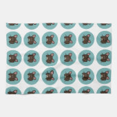 Brindle Frenchie Handtuch (Horizontal)