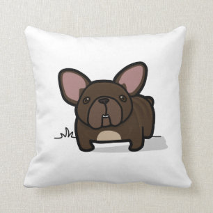 Brindle Frenchie Kissen