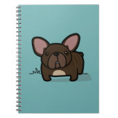 Brindle Frenchie Notizblock (Vorderseite)
