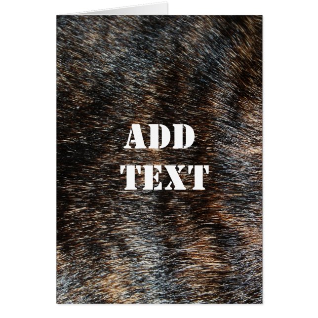 Brindle Fur Texture Camouflage (Vorne)