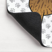 Brindle Great Dane Niedlich Cartoon Dog Mousepad (Ecke)