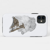Brindle Greyhound Dog Art Case-Mate iPhone Hülle (Rückseite (Horizontal))