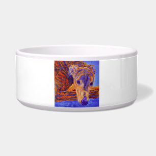 Brindle Greyhound Pet Bowl - "Ace" Napf