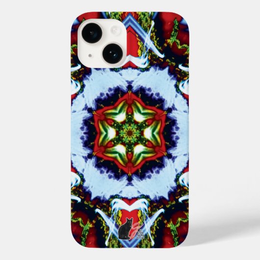 Brindle Kaleidoscope Case-Mate iPhone Hülle (Rückseite)