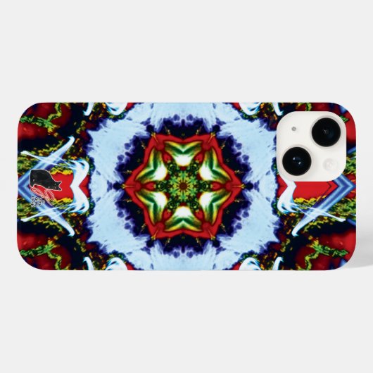 Brindle Kaleidoscope Case-Mate iPhone Hülle (Rückseite (Horizontal))