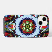 Brindle Kaleidoscope iPhone Hülle (Rückseite (Horizontal))