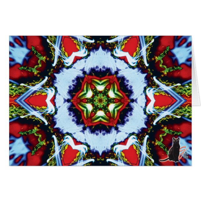 Brindle Kaleidoskop (Vorderseite (Horizontal))
