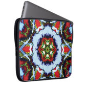 Brindle Kaleidoskop Laptopschutzhülle (Vorne Rechts)