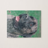 Brindle Masstiff Hundepuzzlespiel Puzzle (Horizontal)