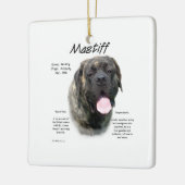 Brindle Mastiff History Keramikornament (Links)