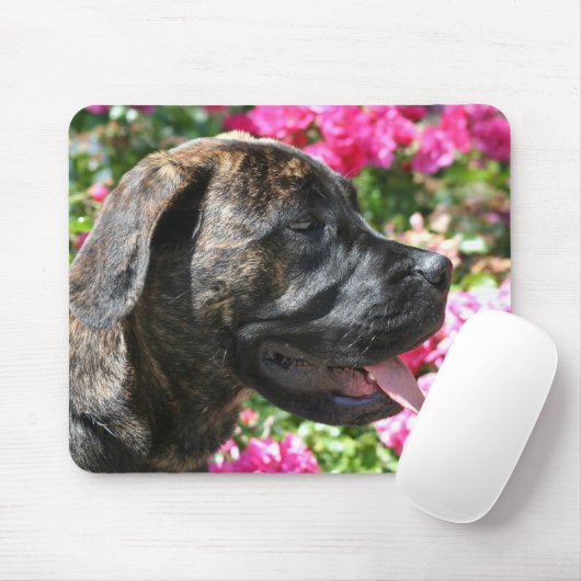 Brindle Mastiff-Welpe mousepad (Mit Mouse)