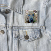 Brindle Pit Bull Puppy von Shirley Taylor Button (Beispiel)