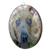 Brindle Pit Bull Puppy von Shirley Taylor Dartscheibe (Vorderseite rechts)