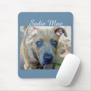 Brindle Pit Bull Puppy von Shirley Taylor Mousepad