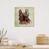 Brindle Poster (Küche)