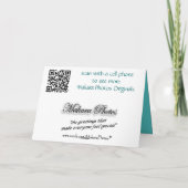 Brindle Rose Spray-fertigen jede mögliche Karte (Rückseite)