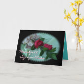 Brindle Rose Spray-fertigen jede mögliche Karte (Gelbe Blume)