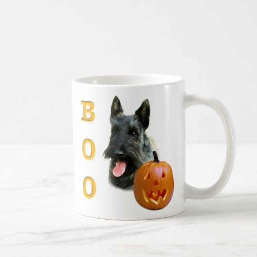 Brindle Scottish Terrier Boo Kaffeetasse (Rechts)
