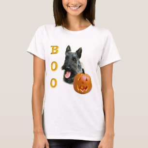 Brindle Scottish Terrier Boo T-Shirt