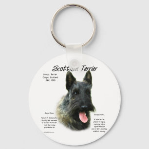 Brindle Scottish Terrier History Schlüsselanhänger