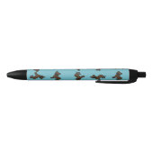 Brindle Staffordshire Bull Terrier Pattern Kugelschreiber (Unterseite)